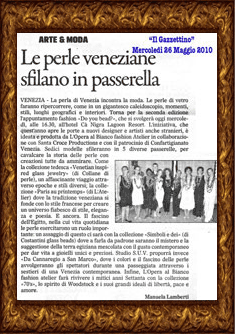 Il Gazzettino 26 maggio 2010